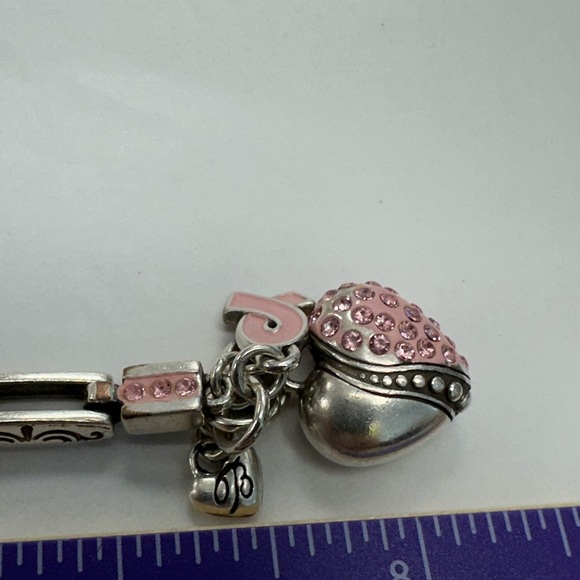 Brighton Power of Pink Heart Charm Bracelet – Limited Edition - Picture 5 of 7